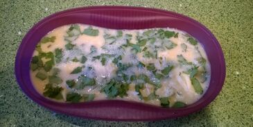 омлет с ветчиной и сыром в форме браво-дилайт