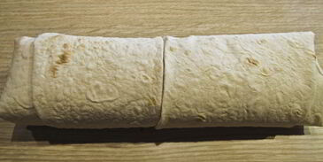 омлет в лаваше