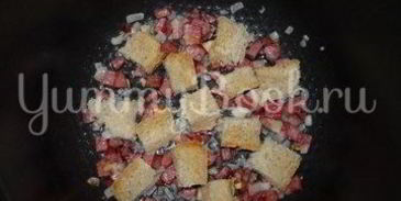 сытный омлет из мультиварки