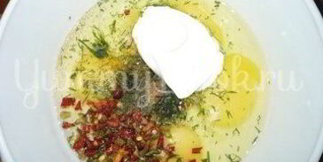 сытный омлет из мультиварки