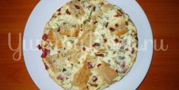 сытный омлет из мультиварки