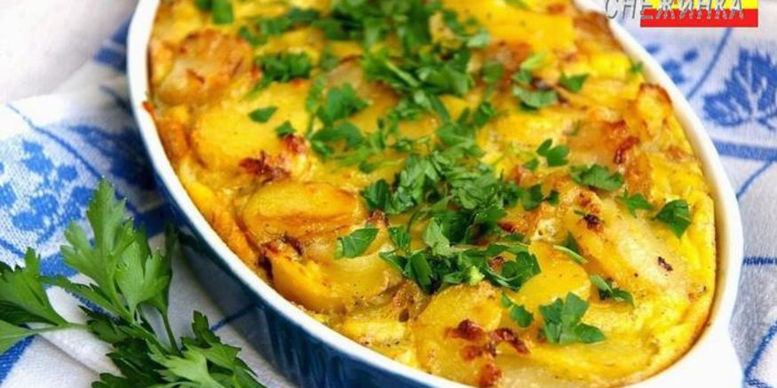 Рецепт тортильи запеченной — испанского омлета