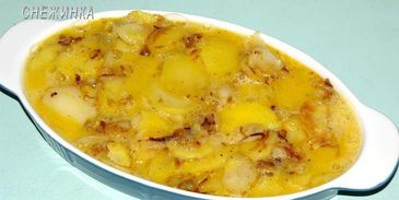 тортилья запеченная — испанский омлет