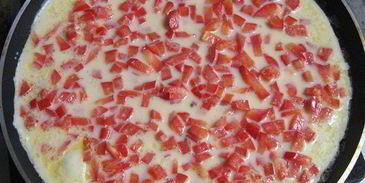 трехслойный омлет