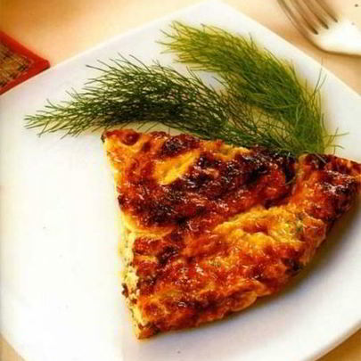 Зеленый омлет