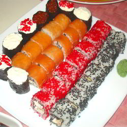 Закуски с икрой