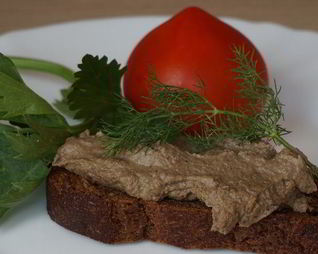 Куриный паштет с яблоком
