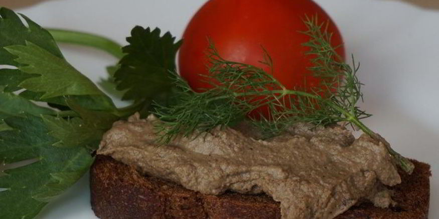 Рецепт куриного паштета с яблоком