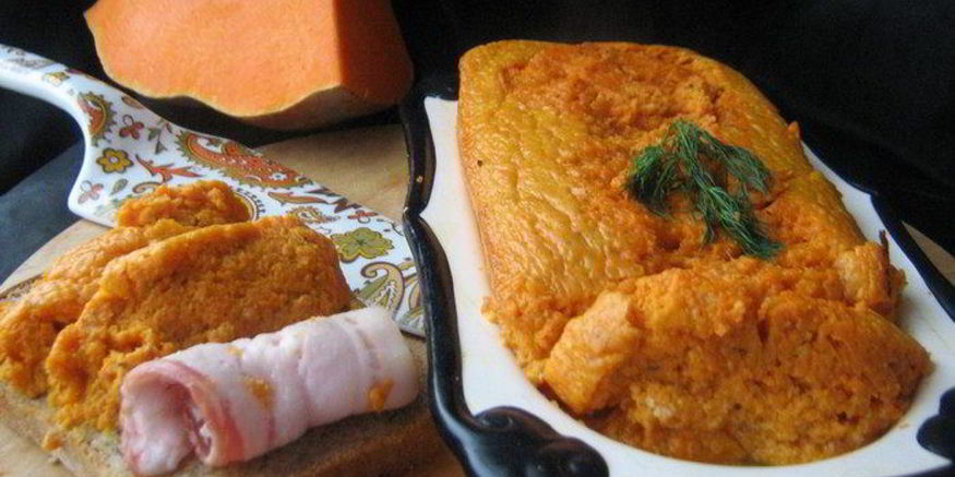 Рецепт нежнейшего паштета из тыквы