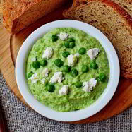 Рецепт Нежного паштета из зеленого горошка