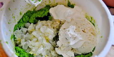 нежный паштет из зеленого горошка