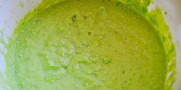 нежный паштет из зеленого горошка