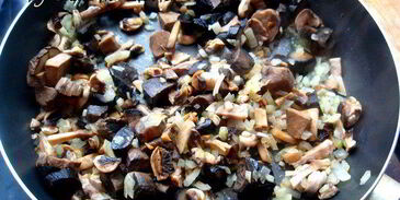 паштет из фасоли с грибами