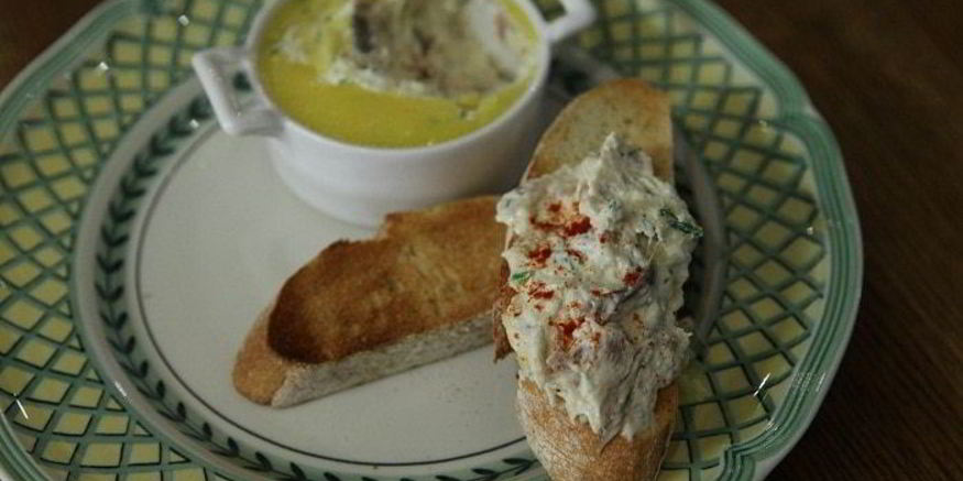 Рецепт паштета из копченой скумбрии