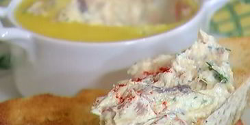 паштет из копченой скумбрии