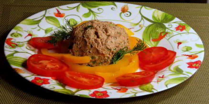 Рецепт паштета иза куриного филе