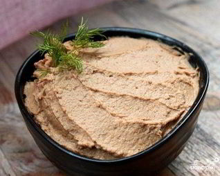 Паштет из куриной печени диетический