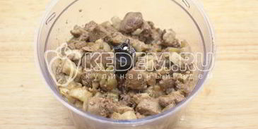 паштет из куриной печени праздничный