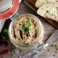 Рецепт Паштета из маша с грибами