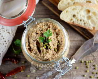 Паштет из маша с грибами