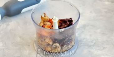 паштет из маша с грибами