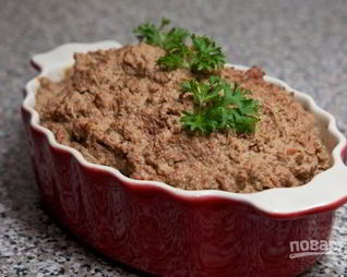 Паштет из печени курицы