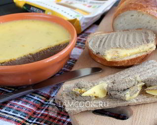 Паштет из печени с вермутом и апельсином