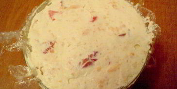 паштет из слабосоленой семги под соусом