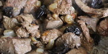 паштет из свиной печени с черносливом