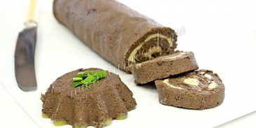 паштет из свиной печени с маслом и сливками