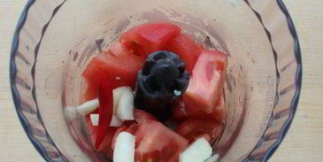 паштет из сыра и томатов