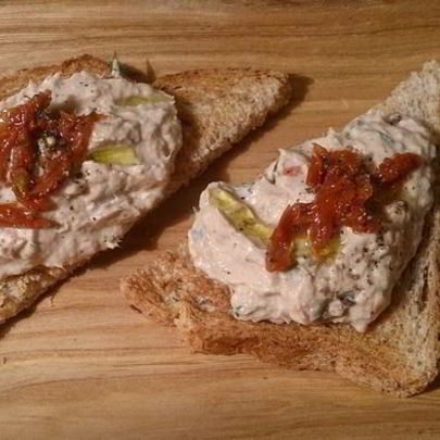 Паштет из тунца и творожного сыра