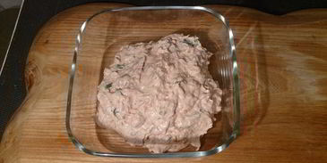 паштет из тунца и творожного сыра