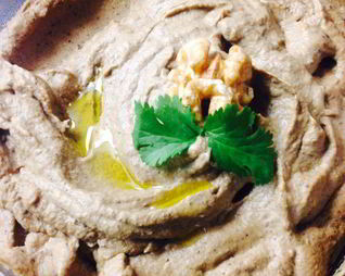 Паштет из запеченных баклажанов