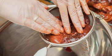 паштет куриный на гренках