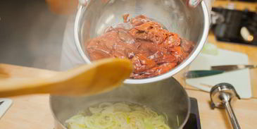 паштет куриный на гренках