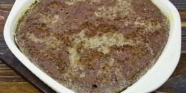 паштет запеченный из говяжьей печени