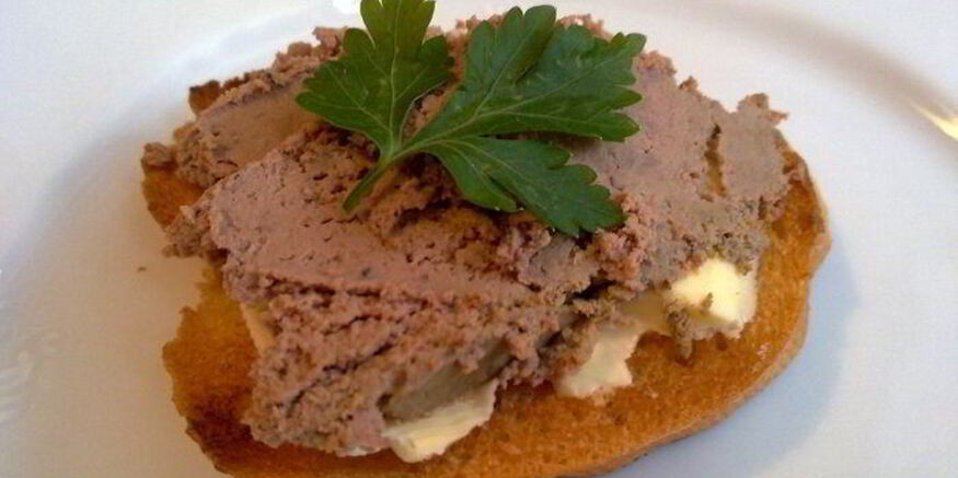 Рецепт печеночно-запеченного паштет