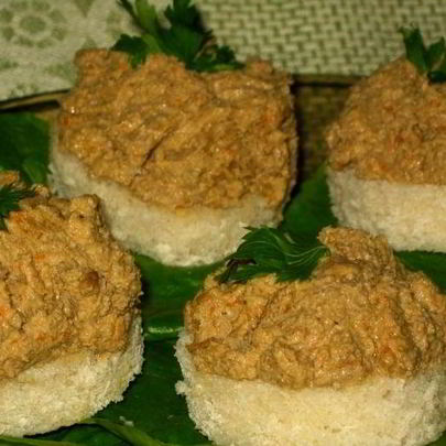 Печеночный паштет из говяжьей печени в мультиварке