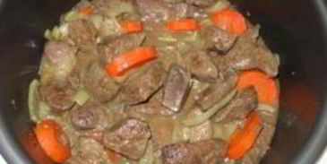 печеночный паштет из говяжьей печени в мультиварке