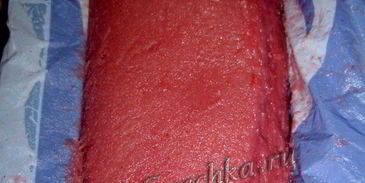 печеночный паштет в клюквенном соусе