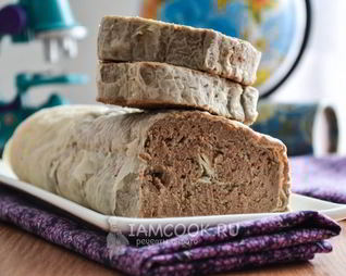 Печеночный паштет в лаваше