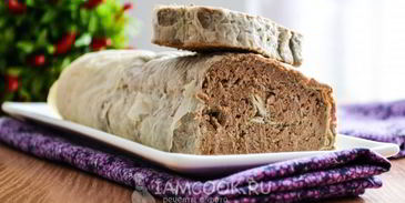 печеночный паштет в лаваше