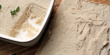 постный паштет из фасоли