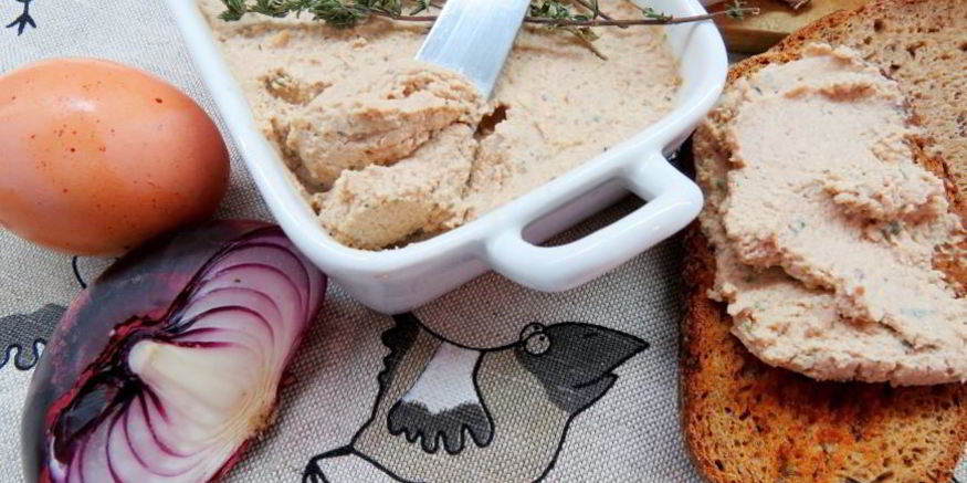 Рецепт венгерского яичного паштета