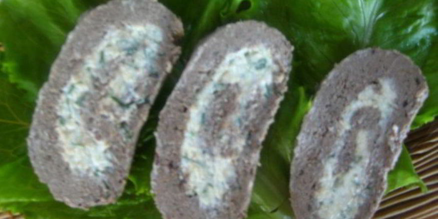 Рецепт печеночного рулета