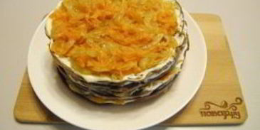 печеночный торт из куриной печени