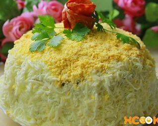 Печеночный торт из свиной печени