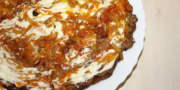 печеночный торт из свиной печени