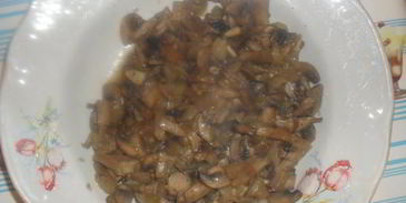 печеночный торт с грибами